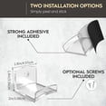 thumbnail image 4 of SDFGTstore 4/6/8/12pcs Hat Rack Baseball Caps Support Hat Display Stand Hat Organizer Shelf, 4 of 12