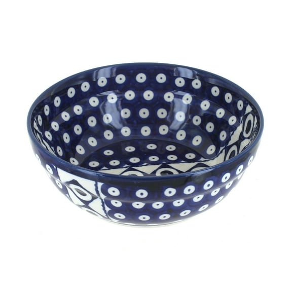 Blue Rose Polish Pottery Xena Cereal/Soup Bowl