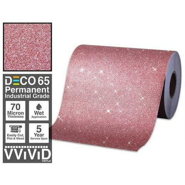 Contact Paper Craft Vinyl Red Glitter Permanant Craft Film For Cricut, Silhouette & Cameo