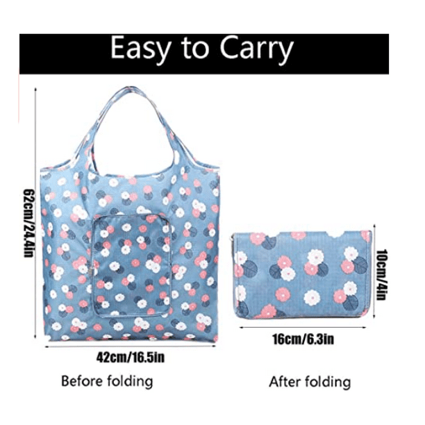 Reusable Shopping Travel Tote Bag Cats Kittens Glasses Multicolor