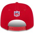 thumbnail image 4 of Men's New Era Scarlet San Francisco 49ers 2024 Sideline 9SEVENTY Stretch-Snap Hat, 4 of 6