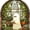 Boo Garden, variant on Halloween Faux Stained Glass Ghost Ornaments Acrylic, Halloween Decor Cute Suncatcher, Cute Ghost Gift for Book Lovers, Gothic Fall Decor for Window