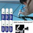 thumbnail image 2 of Sellador de Fugas de Agua 9900, 9900 Scellant Imperméable, Scellant en Silicone Imperméable pour l'Extérieur Résistant à la Chaleur, Solution Permanente pour la Résistance aux Fissures du Toit et des Murs, aux Déchirures et à l'Étirement (Gris,1 Pce), 2 of 7