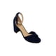 thumbnail image 1 of SANDALIAS TACONES VESTIR LEON DAMA MUJER AZUL MARINO GAMUZA 051 LEON 51, 1 of 3