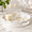 Round, variant on Rectangular Capiz Shell Decorative Tray, 17.32 x 14.09 x 3.23 inches