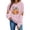 VKOYWKM-ZQR1-Pink, variant on VKOYWKM Women's Halloween Sweatshirt Pumpkin Print Casual Long Sleeve Crewneck Sweatshirts Spooky Season Pullover Tops
