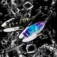 thumbnail image 4 of 2PC 4cm 6g Floating Water Fishing Lures Jigs Simulate Cicada-Shaped Bait, Artificial Sweet Swimming Fishhook, For Outdoor Fish, 4 of 8