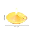 thumbnail image 3 of LED Flameless Candle Lamp, Ambient Decorative Light Ornament, Battery Operated Tealight for Home Tabletop Holiday Party Scene Decor, 3 of 6