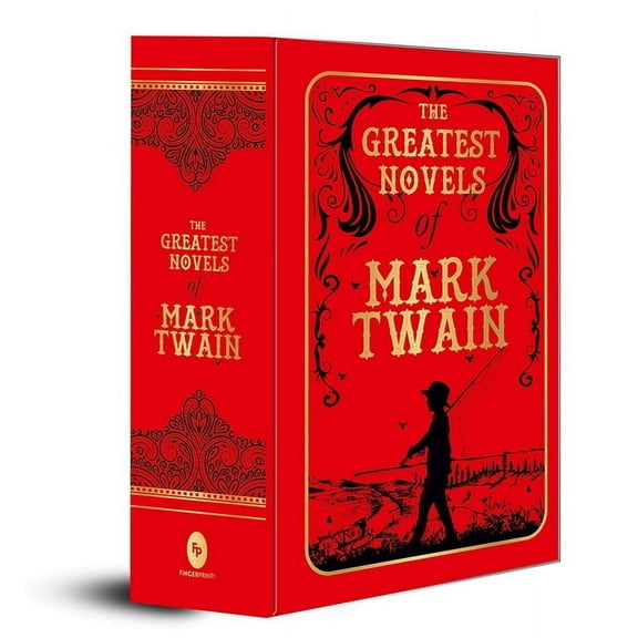 The Greatest Novels of Mark Twain (Deluxe Hardbound Edition), (Hardcover)