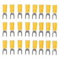 thumbnail image 5 of Conector de cable tipo U con pala aislada, 1210 AWG, crimpado de cable SV5.54, amarillo, paquete de 50, 5 of 5