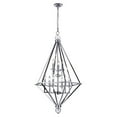 thumbnail image 1 of CWI Lighting Calista 9 Light Chandelier With Chrome Finish, 1 of 4