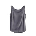 thumbnail image 1 of Yuyuzo Débardeurs de Pyjama pour Femmes Été Sans Manches Col Rond T-Shirts Basiques Amples Confortables, 1 of 7
