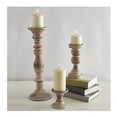 thumbnail image 2 of Christian Brands AMR218 Mango Wood Candlestick - Large, 2 of 2