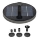 thumbnail image 3 of Fuente Solar, Fuente Solar Redonda Fuente de Paisaje Solar Flotante de 1,6 W para decoración de jardín Estanque de Piscina, 3 of 14