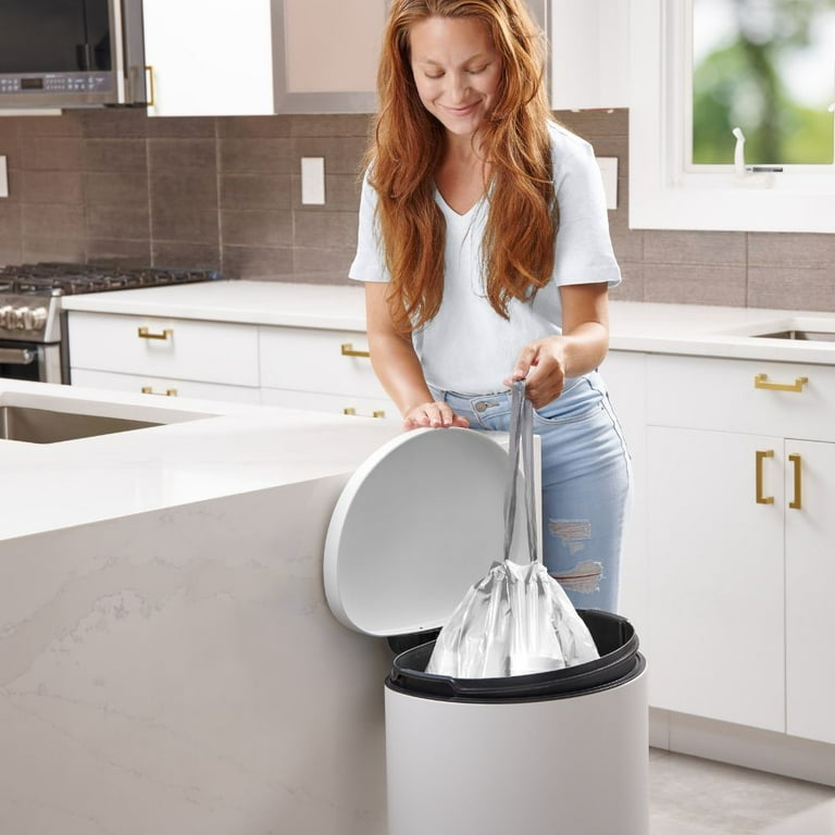 Plasticplace Simplehuman®* Code H Compatible Drawstring Trash Bags