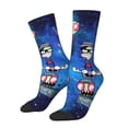 thumbnail image 2 of Invader Zim Adult Socks Breathable Cozy Soft Crew Socks Novelty Casual Calf Stockings For Men Women, 2 of 8