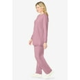 thumbnail image 3 of Woman Within Plus Size Fleece Sweatshirt Set, 3 of 4