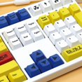 thumbnail image 4 of Keycaps PBT Dye-Sublimated Gaoda Theme for /DUCK/ MX Switch GMMK Pro Mechanical Keyboard Keycaps 123 Keys B, 4 of 5