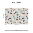 thumbnail image 2 of Placemats Set of 4 / 6, Ragonfly And Ladybug Placemats for Dining Table Indoor/Outdoors Heat Resistant Washable Placemats 18" x 12", 2 of 8