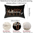 thumbnail image 6 of Halloween Pillows Covers 12x20 Inch,Bat Pillow Case,Halloween Throw Pillows,Outdoor Lumbar Orange and Black Cushion Cover,Halloween Decorations for Bedroom(7-12), 6 of 6