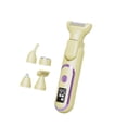 thumbnail image 2 of Afeitadora femenina de bajo ruido, diseño 5 en 1, uso en seco y húmedo, recortadora de vello nasal USB para Beige, 2 of 9