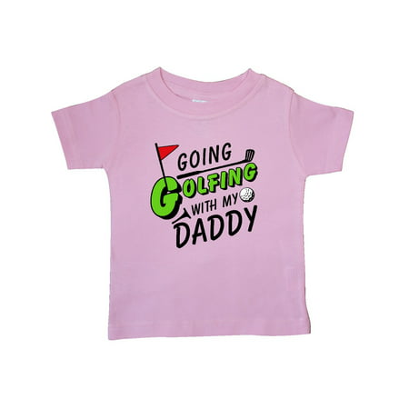 Going Golfing with my Daddy- kids golf Baby T-Shirt