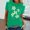 Green A, variant on Zunfeo Juniors Summer Tops Short Sleeve Cute Flroal Tops for Women Cozy Soft Pullover Ladies Blouse 2025