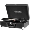 thumbnail image 1 of Victrola Valise Classique Portable Tourne-Disque avec 3 Vitesses, Noir, 1 of 2