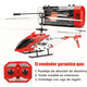 thumbnail image 3 of Dron Helicóptero Recargable Con Control Remoto Rojo/Blanco, 3 of 5