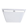 thumbnail image 1 of 24" X 24" COMMERCIAL 4-WAY MAGNETIC AIR DEFLECTOR DIFFUSER COVER. OD: 25" L X 25" W X 2.75" H FITS: 1" CEILING GRID SYSTEM UPC: 704907294240, 1 of 4