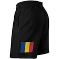 thumbnail image 3 of Men's Flag of Chad Novelty Swimtrunks Beach Shorts Pants with Pockets L S-3XL, 3 of 7