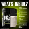thumbnail image 2 of NutraBio Base Pre-Workout Powder 200mg Caffiene, Sustained Energy, Focus, Endurance, Pump, Sugar Free, Clean Preworkout for Men and Women - Beta Alanine, L-Tyrosine, 30 Servings - Lemon Lime, 2 of 9