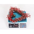 thumbnail image 7 of Yatlte Valentine's Day Heart Wreath, Grapevine Red Berry for Indoor Outdoor Decorations, Artificial Red Berries Wreath with LED Lights for Valentines Day Gift Hang Indoor Decor, 7 of 7