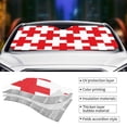 thumbnail image 3 of Kdxio Red Cross 1 Print Front Windshield Sun Shade,Folding Auto Sunshade for Car Truck SUV-Medium, 3 of 5