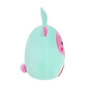 Squishmallows Official 8 inch Care Bears - Cheer Bear in Bunny Suit - Childs Ultra Soft Plush Toy