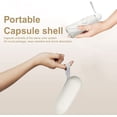 thumbnail image 4 of Mini Travel Anti-UV Lightweight Sun and Rain Umbrella, White, 4 of 15