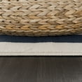 thumbnail image 4 of CAMILSON Crystal Navy Blue Area Rug, 5'3" x 7' Bordered, for Living Room, Bedroom, Dining Room Navy Blue / Cream Indoor Area Rugs, 4 of 9