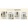 thumbnail image 4 of Lisonu 68" Tall Corner Cabinet with Drawer and Door, Antique White Farmhouse Storage Cabinet with Adjustable Shelves for Living Room, Kitchen, and Bathroom, 4 of 16