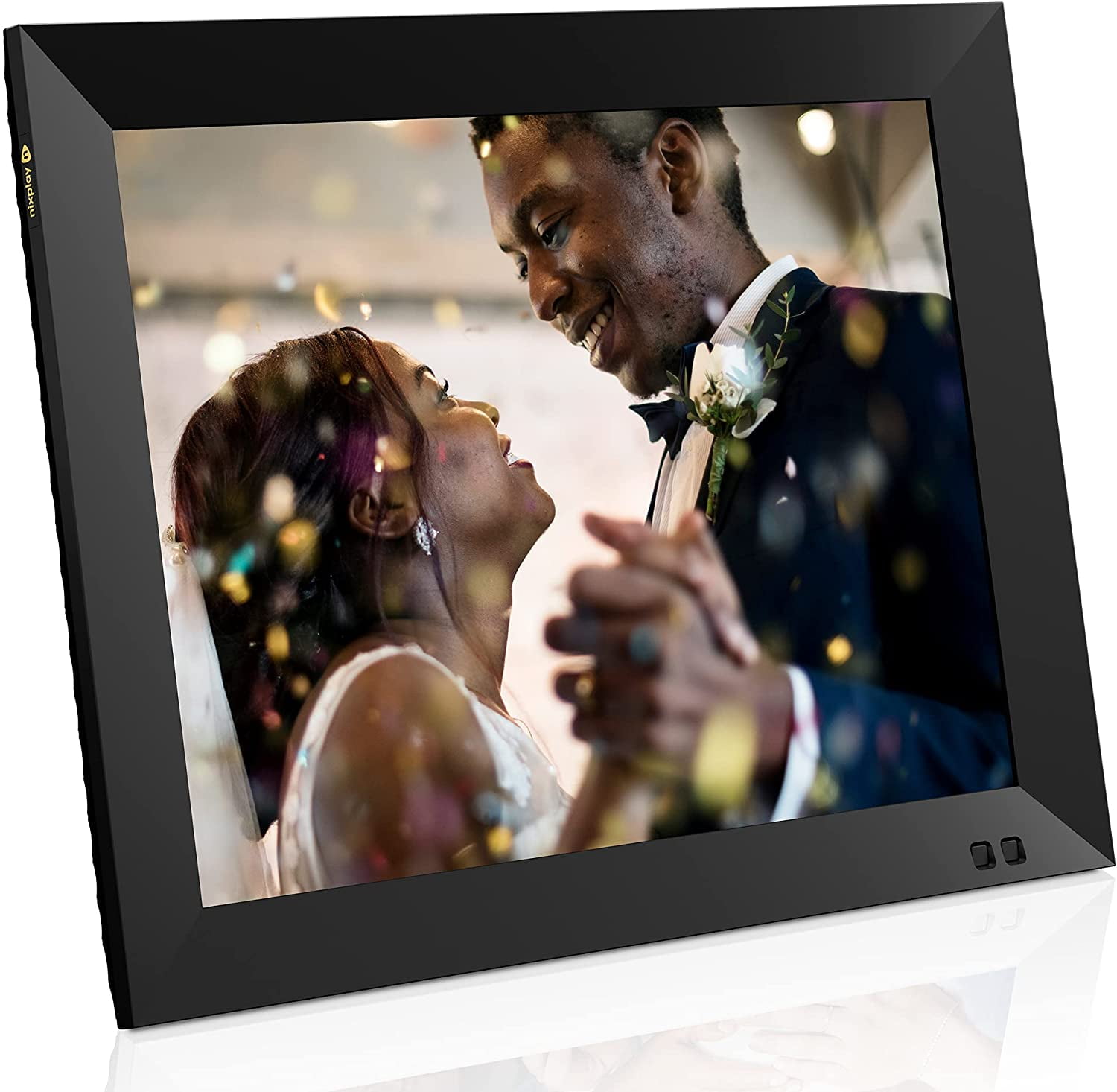 Nixplay 15 inch Smart Digital Photo Frame with WiFi (W15F) Black Share  Photos and Videos Instantly via Email or App