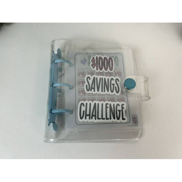 Mini Carpeta Ahorro Desafío Libro Ahorro Desafío Carpeta Mini Carpeta PVC3 Agujeros
