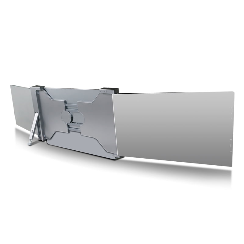 Portable Tri-Screen for Laptop （15inch) Xebec Tri-Screen 2 10.1