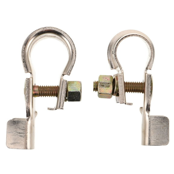 SHOWERORO Car Battery Terminal Connectors 2Pcs Aluminum Alloy Prevent Disconnections 5.50X2.00X1.50Cm