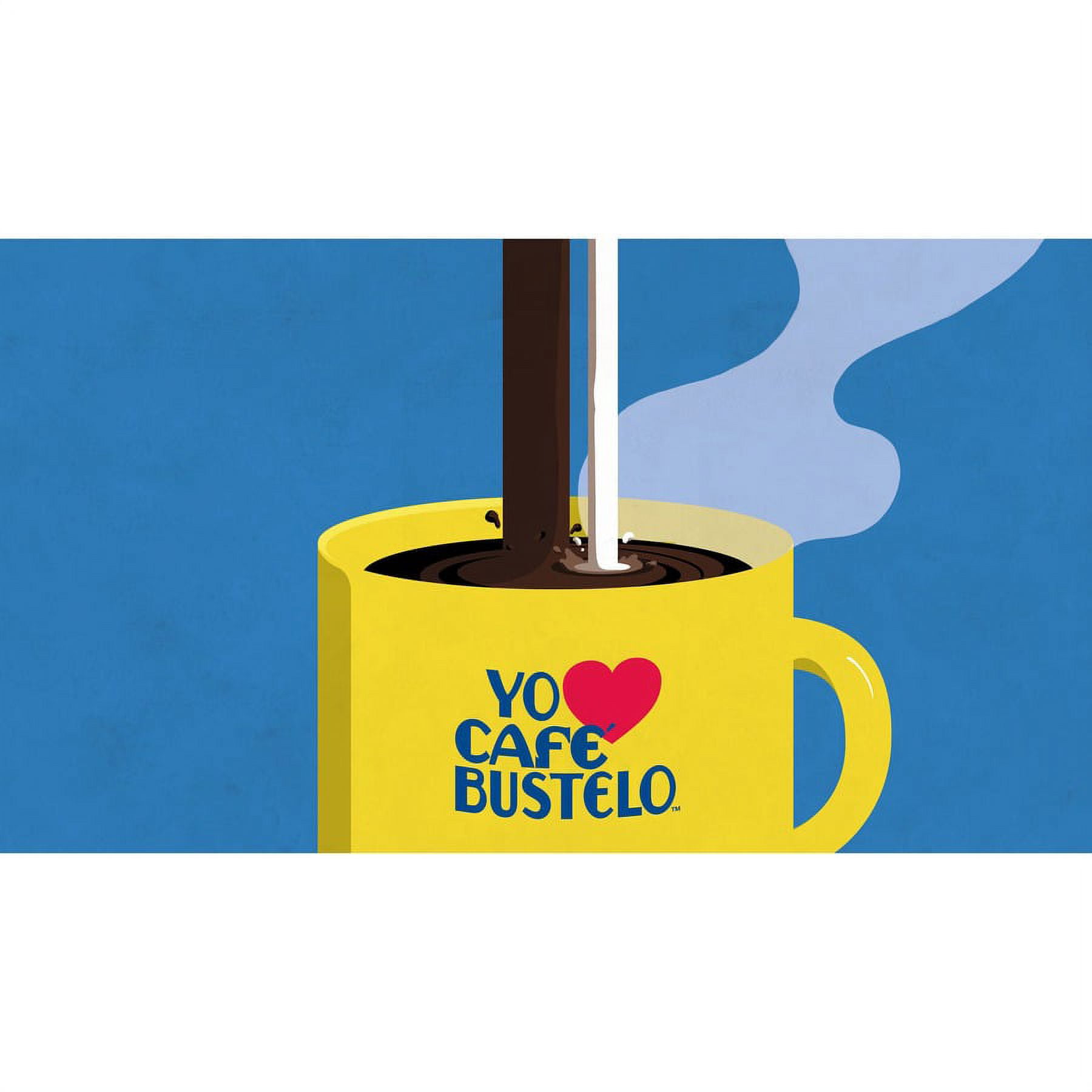 Café Bustelo® Ground Espresso Coffee - Dark - 2 Oz - 30 / Carton