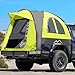 thumbnail image 3 of Pickup Truck Tent, Waterproof PU2000mm for Camping 5.5-6 Ft Bed,2-Person Sleeping with Double Layer Design Windows, Portable Bed Tent Expandable Triangle Sunshade Awning, 3 of 4