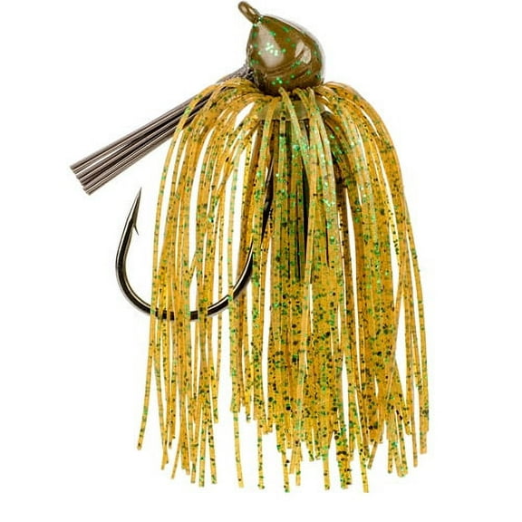 Strike King Premier Pro-Model Jig 1/2oz Pumpkin Green Bass Jig