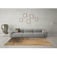 thumbnail image 3 of Ahgly Company Indoor Square Oriental Brown Industrial Area Rugs, 8' Square, 3 of 4