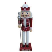 Oklahoma Sooners 12" Wooden Nutcracker Statue