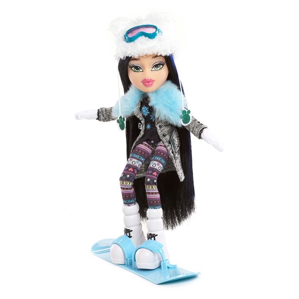Snowkissed Doll Jade Bratz Snowkissed Doll Jade Loves To Hit The Slopes With Her Snowboard In Her Fuzzy Cat Ear Hat And Stylish Winter Outfit By Bratz Ship From Us Walmart Com