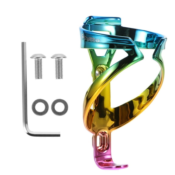 Colorful Bottle Cage Rainbow Water Holder Bike Bottles Rack