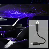 ICERUN USB LED Interior Lights Car/Home Roof Adjustable Star Projector Light